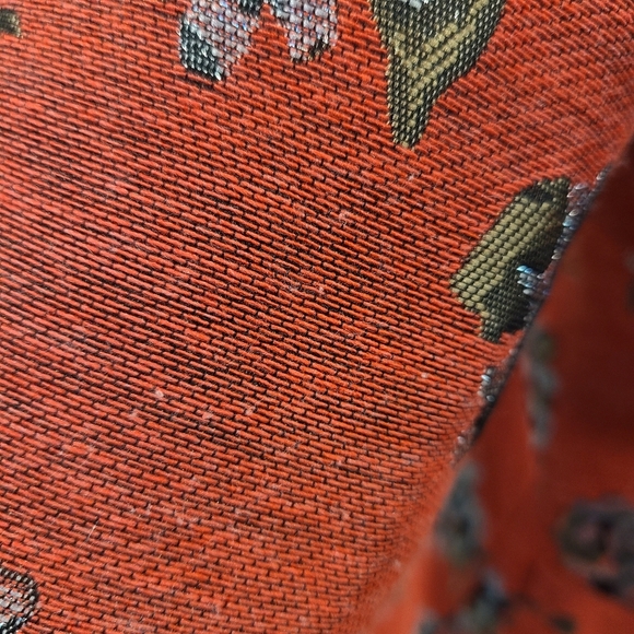 House of Harlow 1960 x Revolve Solange Red Metallic Floral Blazer Coat - Picture 7 of 9